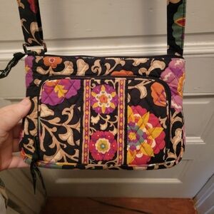 Vera Bradley Floral Quilted Crossbody Bag